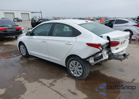 2022 Hyundai Accent Se from USA, damaged, VIN 3KPC24A6XNE178577